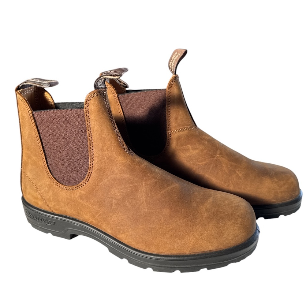 Blundstone BL562 Classic 550 Chelsea Boot Size 10.5 Leather Brown